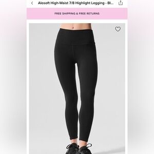 Alosoft Highlight Legging 7/8